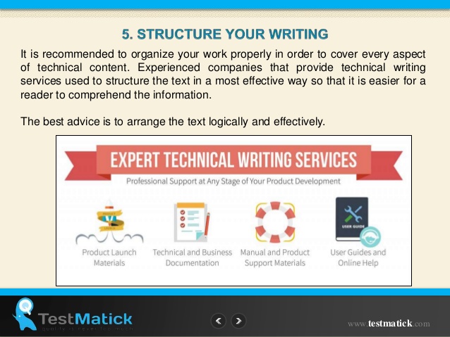 Technical writing services